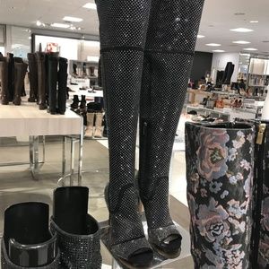 {NEW} Vince Camuto Rhinestone Over-The-Knee Boots